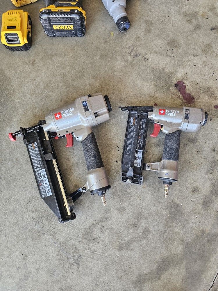Porter Cable Air Tools $200 Obo For Both Hardly Used. 