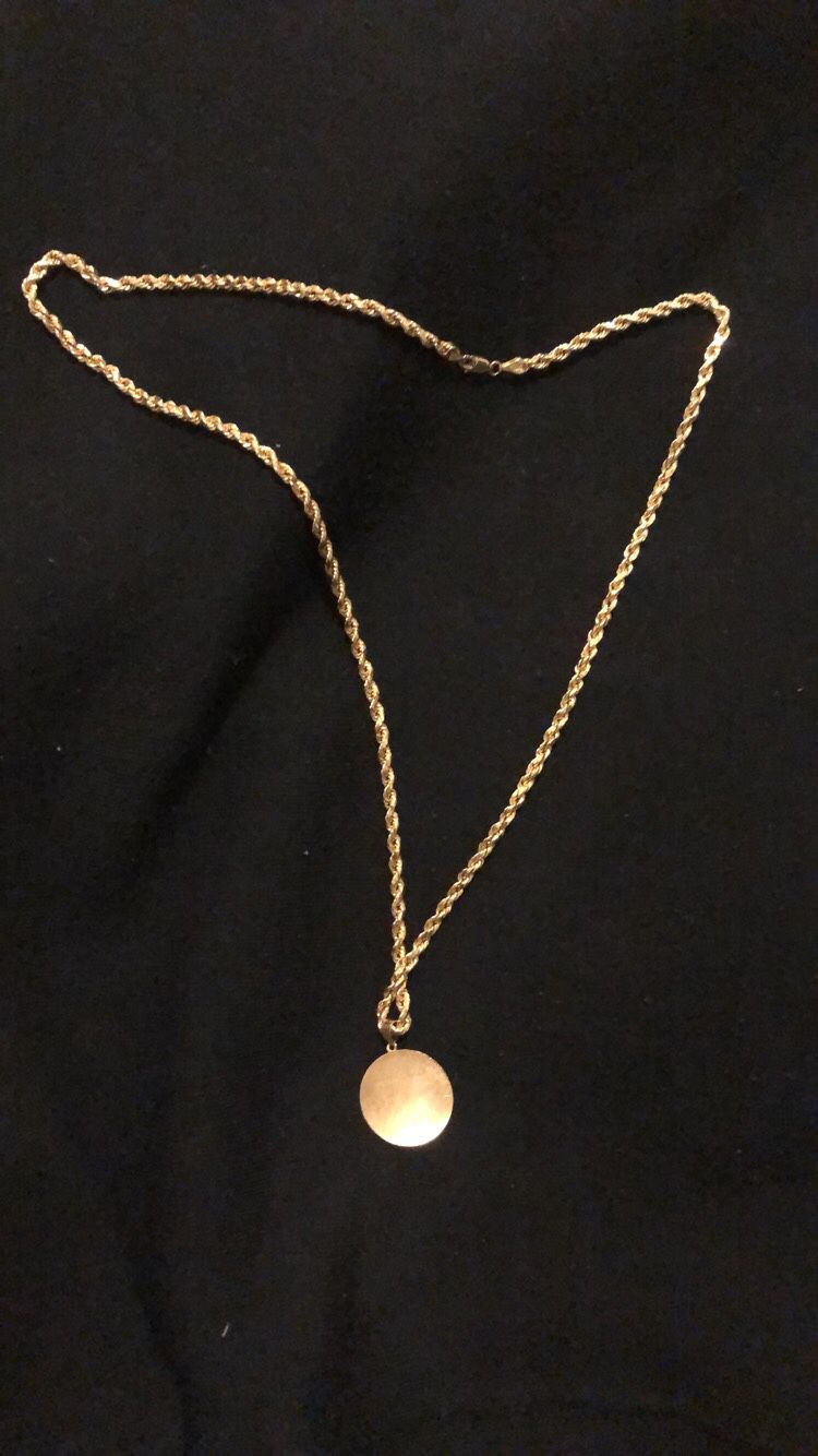 18 inch REAL Solid Gold Chain