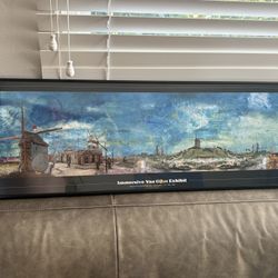 Framed Van Gogh Immersive Exhibit Picture