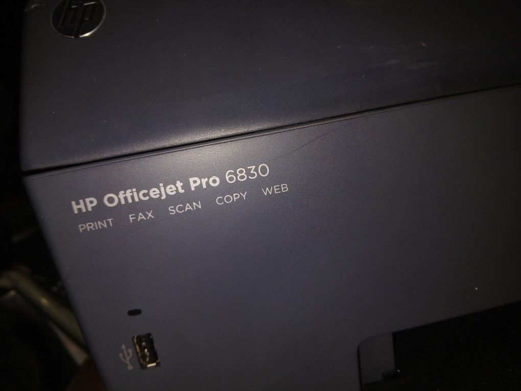 Hp Offfice Jet 6830 Printer