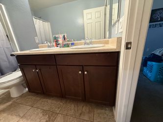 60 inch vanity with top and mirror