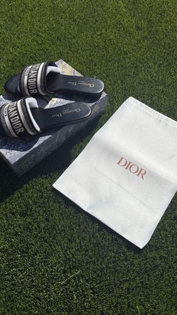 Black Dior Women Sandals