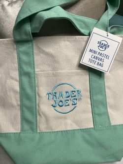 Trader Joe’s Mini Totes Pastel