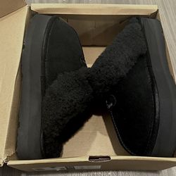 platform black bearpaw loki slippers 8.5