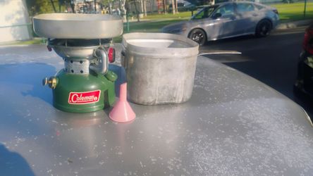 Coleman stove