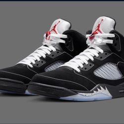 Jordan 5 Retro OG Black Metallic Reimagined 2025 Size 8