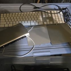 Apple Drive Mouse Keyboard And Belkin Hub