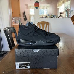 Jordan 4 Retro Black Cat (2025) Size 11