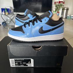 Jordan 1 Low University Blue Black (GS)