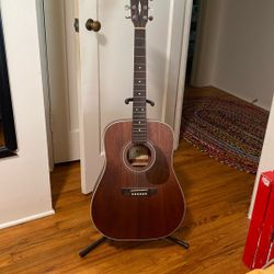 Cort Acoustic guitar W/ Stand