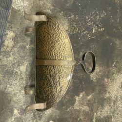 Copper Firewood Holder