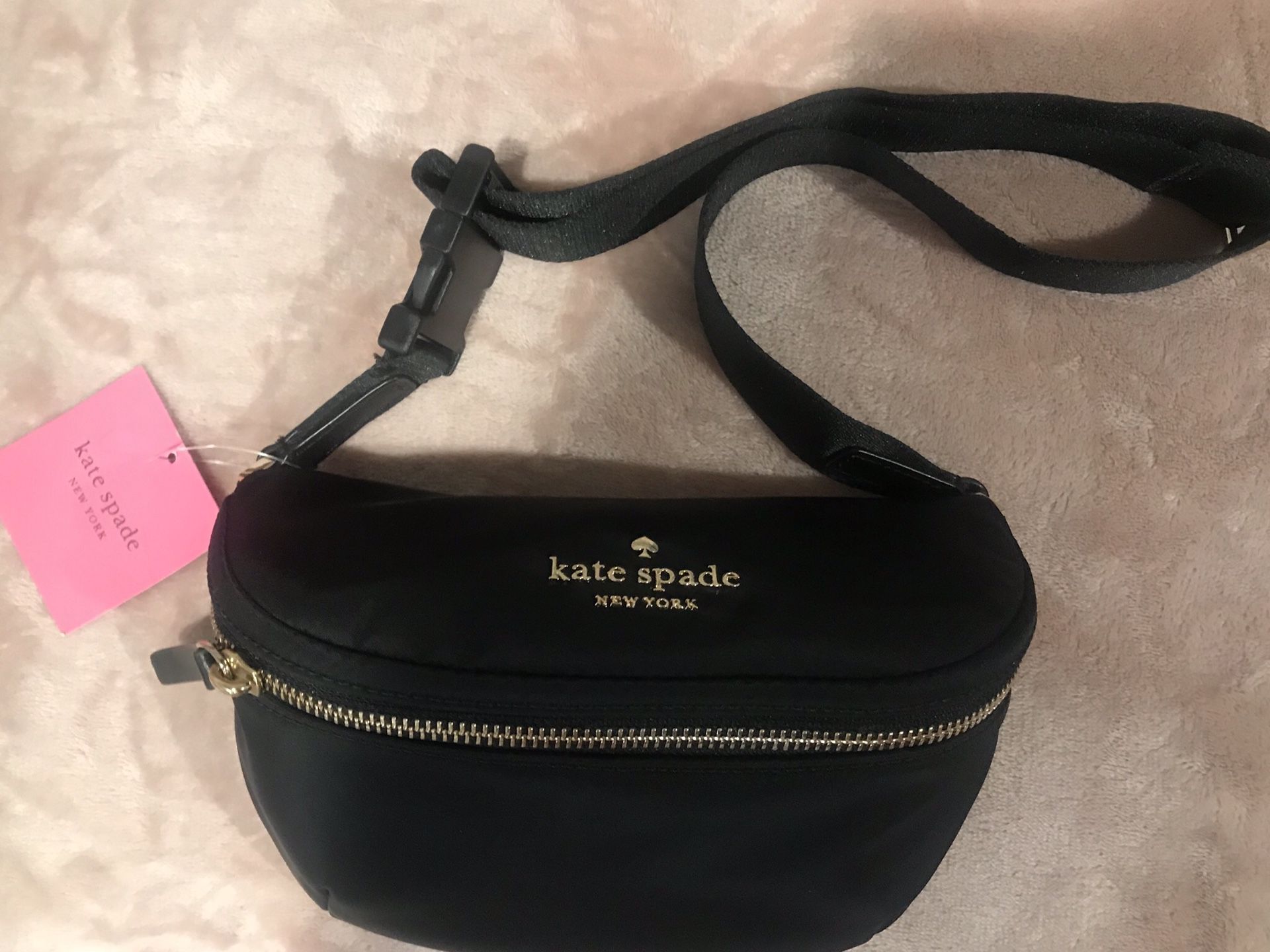Kate Spade New York Watson Lane Betty Nylon Belt Bag Black $80