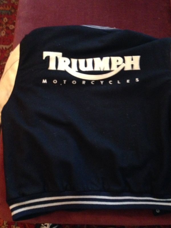 Vintage triumph motorcycle outlet jacket