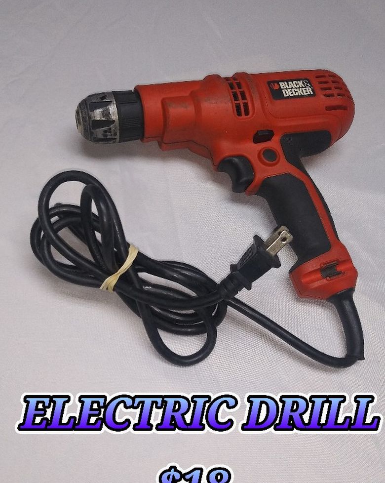 ELECTRIC DRILL (Used in Good Condition)