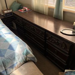 Dresser and nightstands