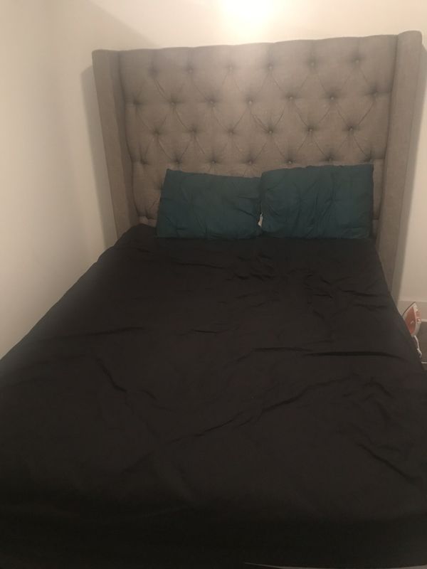 Queen Size Bed With Memory Foam Mattress And Box Spring For In Queen Size Bed With Memory Foam Mattress And Box Spring Atlanta