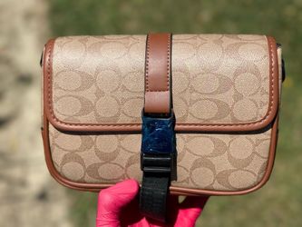 Coach All Over Print Side Bag