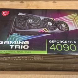 MSl GeForce RTX 4090 GAMING TRIO 24GB GDDR6X Graphics Card 
