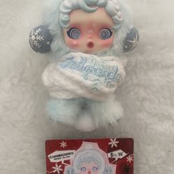 Authentic Pop Mart Skull Panda Winter Symphony in Song of Snow  