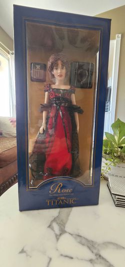 Franklin Mint Titanic Rose Official Vinyl Portrait Doll (In Box) 16 inches