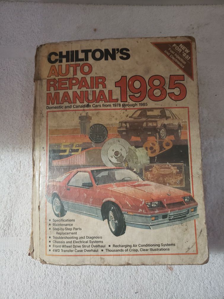 Chilton 1985 Auto Repair Manual