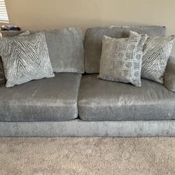 Grey Oversized Love Seat Sofa Lamar Shark Sofa from Jackson Furniture