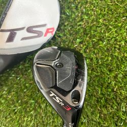 Titleist TSR3 #4 Hybrid 21°/HZRDUS Stiff Flex 60g/With Head Cover👍 Good Condition $120 Ck My Other Golf Listings