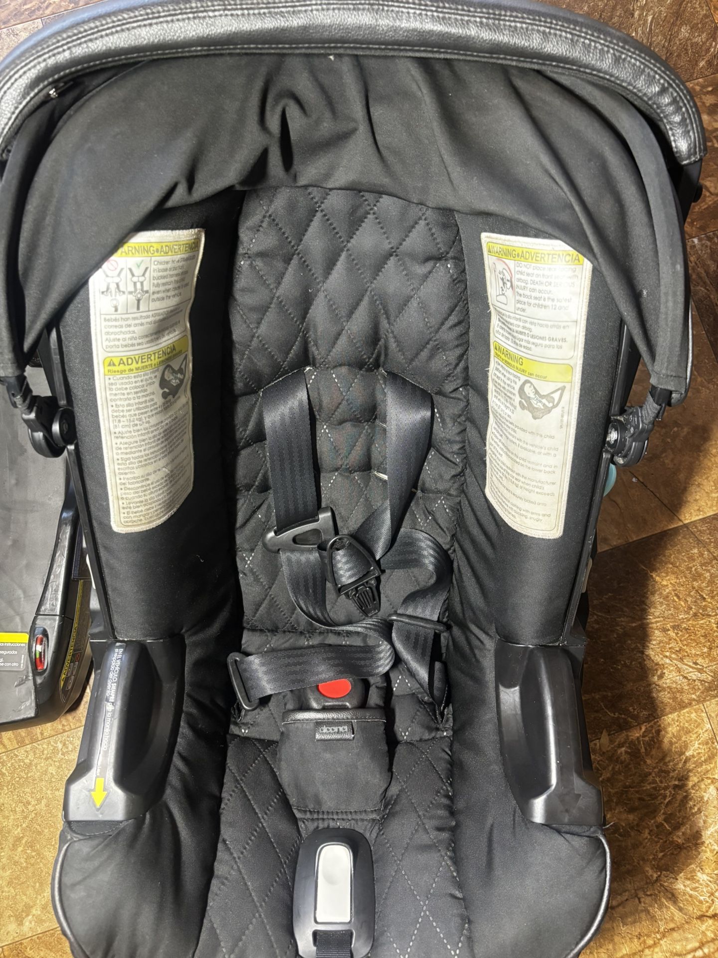 DOONA Midnight Edition, Car Seat Stroller With Diaper Bag