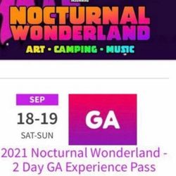 2 Passes For NOCTURNAL 