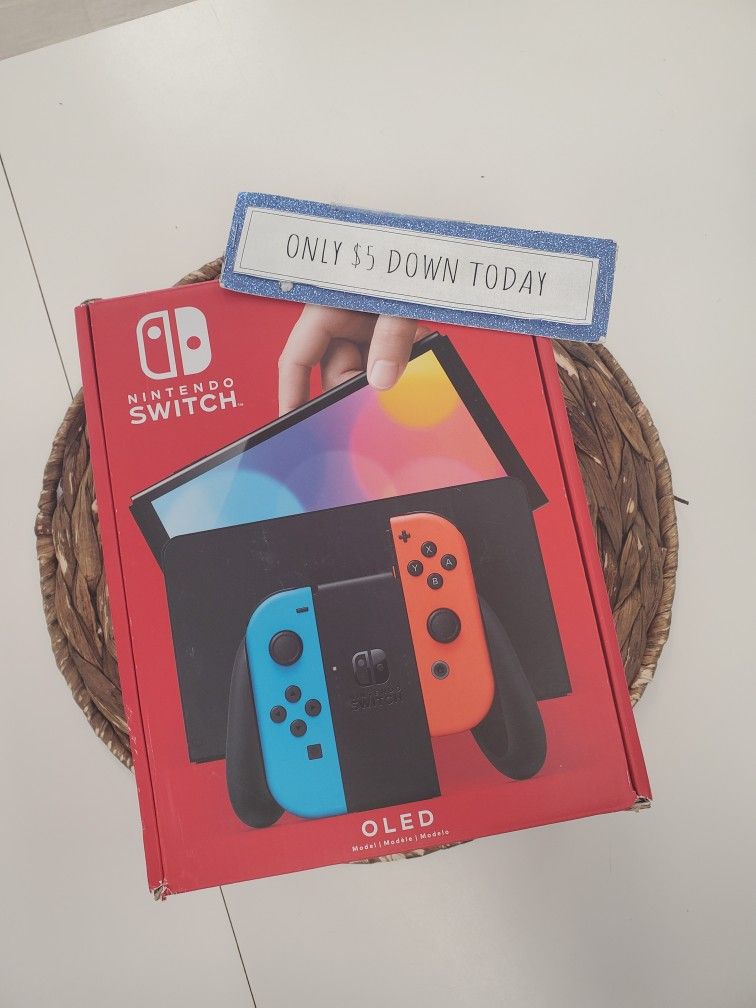 🎮 Nintendo Switch OLED Neon Red and Blue (Japan Version) – Gaming Console Now Only $319 or $1 Down! Save $30 Instantly with 1-Year Warranty 🔥