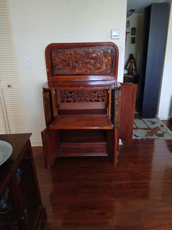 Chinese BAR Hand Carved