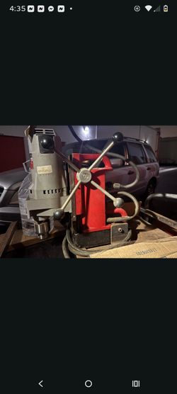 Milwaukee magnetic drill press