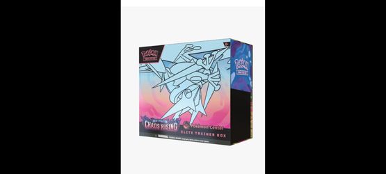Chaos rising pokemon center etb elite trainer box