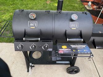 Brad New Oklahoma Joe’s smokers (Grill)