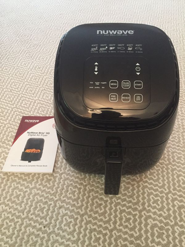 Nuwave Brio Air Fryer Recipe Book - My Hobby