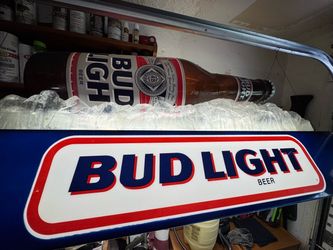 Vintage Bud Light Pool Table Light