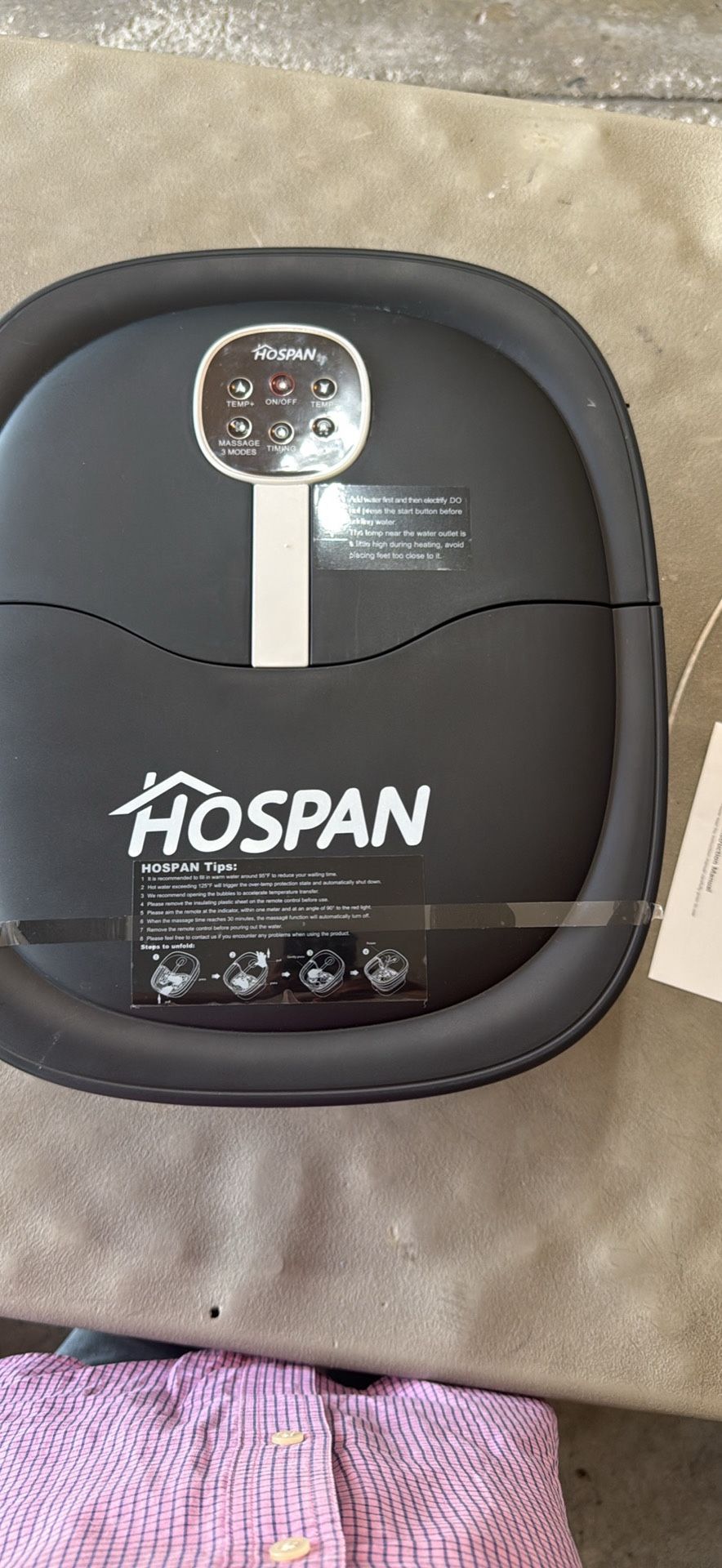 Hispanic Foot Massager