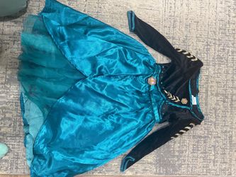 Disney Frozen Anna Girls Costume Dress