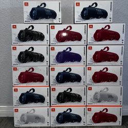 JBL Charge 6 Portable Bluetooth Speaker New Factory Sealed $165 EACH Bocina Bluetooth
