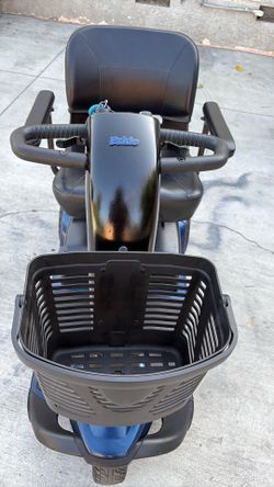 Blue victory 10 mobility scooter 3 wheeler portable