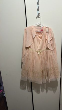 Light pink girls dress size 4/5 years old