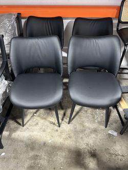 NEW-Modern Upholstered Dining Chairs Set of 4