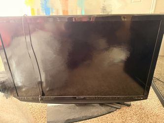 Sharp 47’ TV with Remote Control 