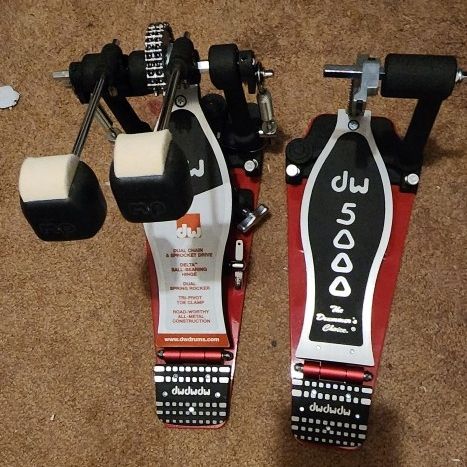 Drum Workshop 5002AD4 Delta 4 Double Bass Drum Pedal With Plates for Sale  in Port St. Lucie, FL - OfferUp