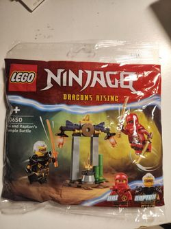 LEGO KAI AND RAPTON'S TEMPLE BATTLE POLYBAG #30650
