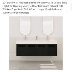 Wall Mounted Bathroom Vanity 