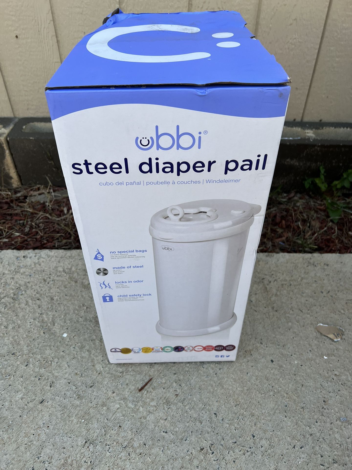 Steel Diaper Pail