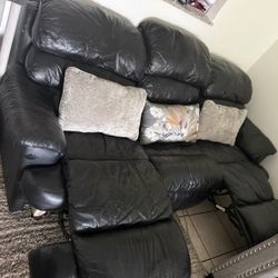 Leather Couch 