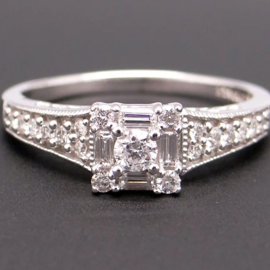 6.5-7 14k Keepsake Engagement Ring