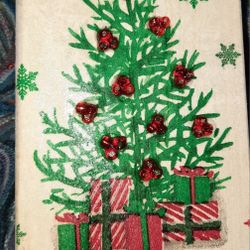 Christmas tree shelf sitter 